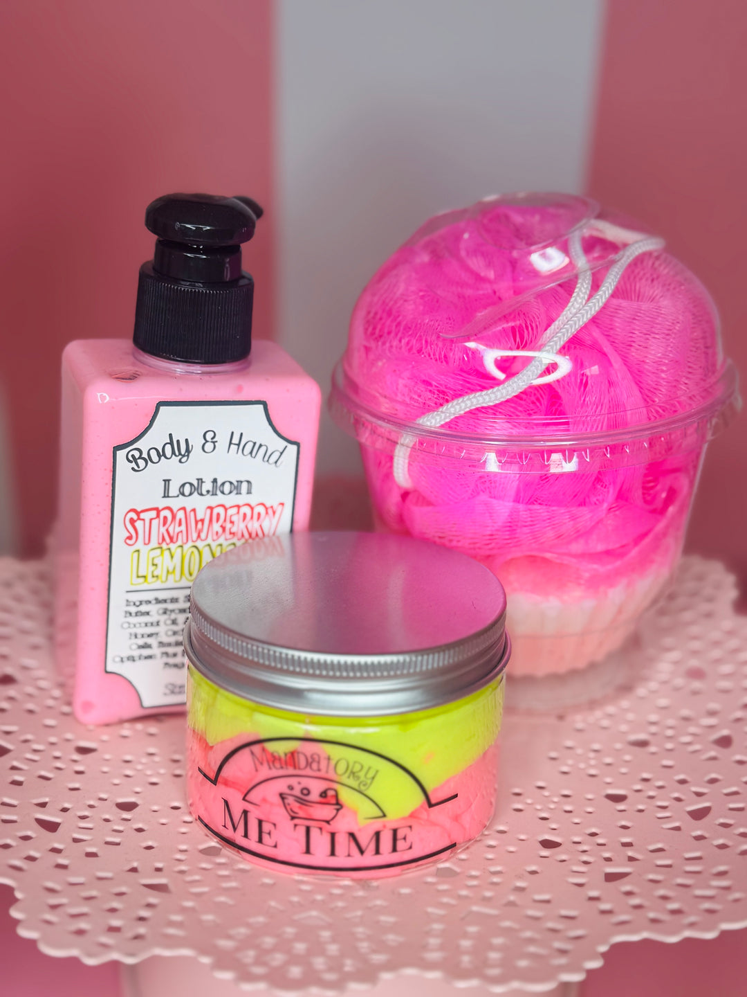 Tickled Pink For The Holidays Set 3