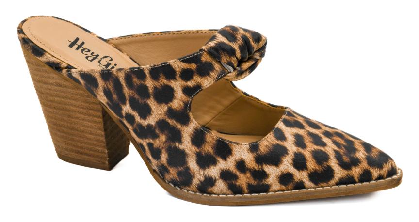 Pre-Order: Animal Print Knotted Heel