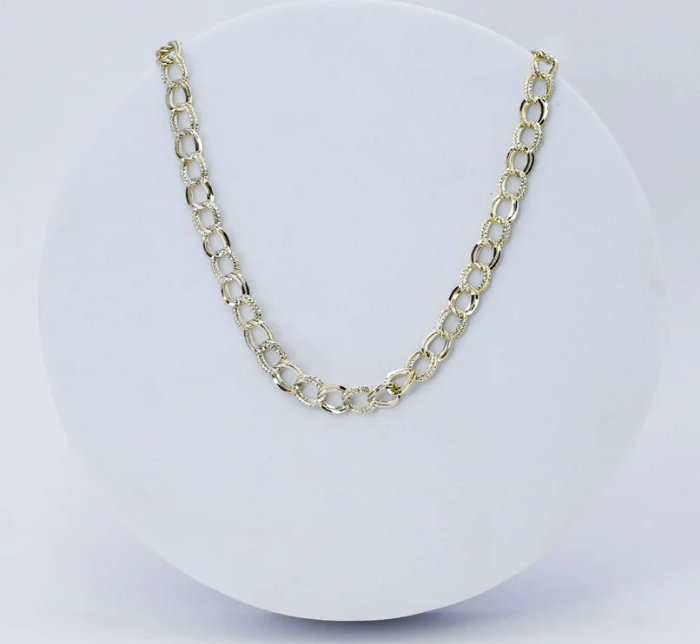 Small Circle Chain -  2 Color Options
