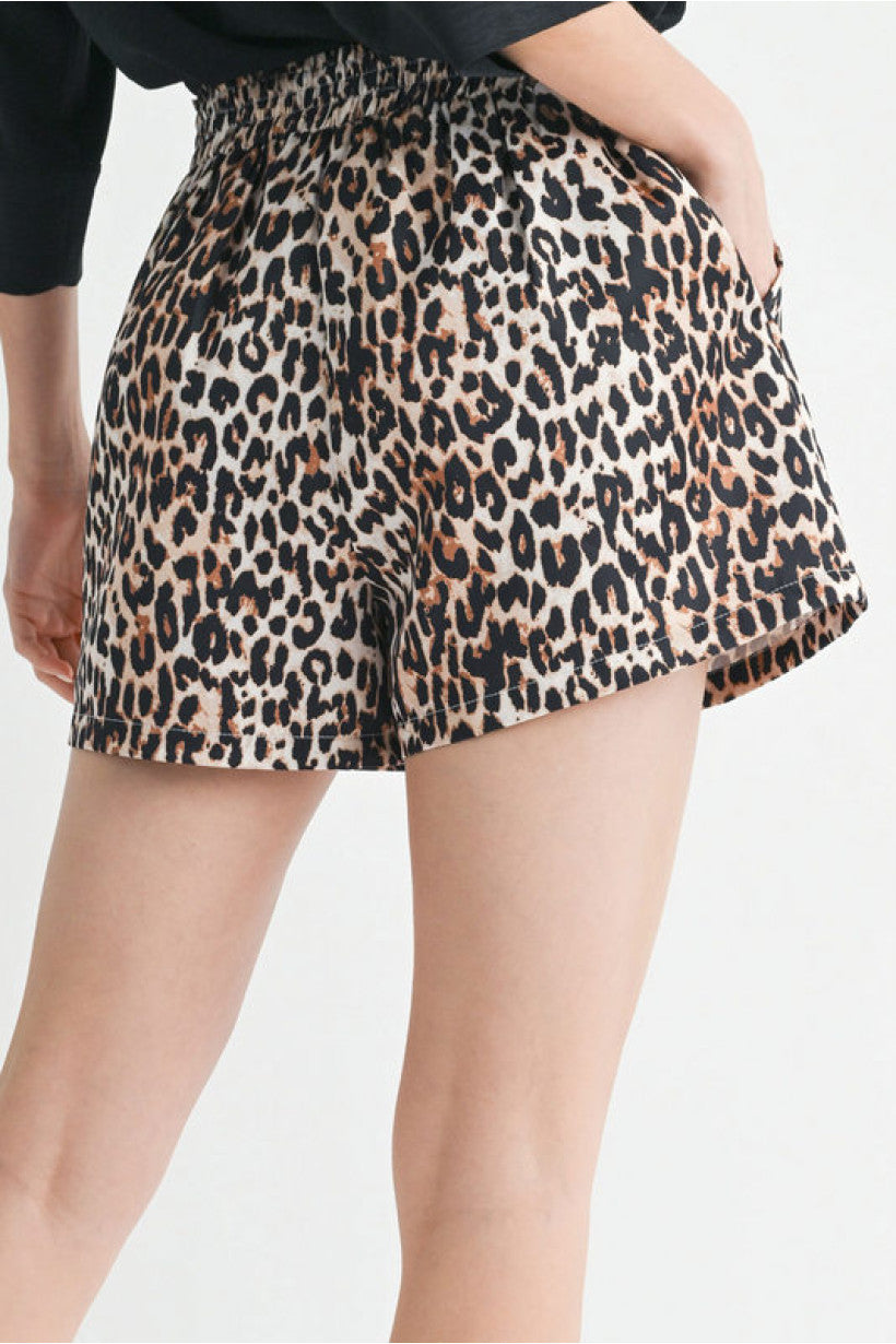 JODIFL PRE-ORDER: Leopard Shorts - Final Sale