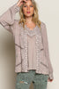 Floral Embroidery Woven Top - 2 Color Options
