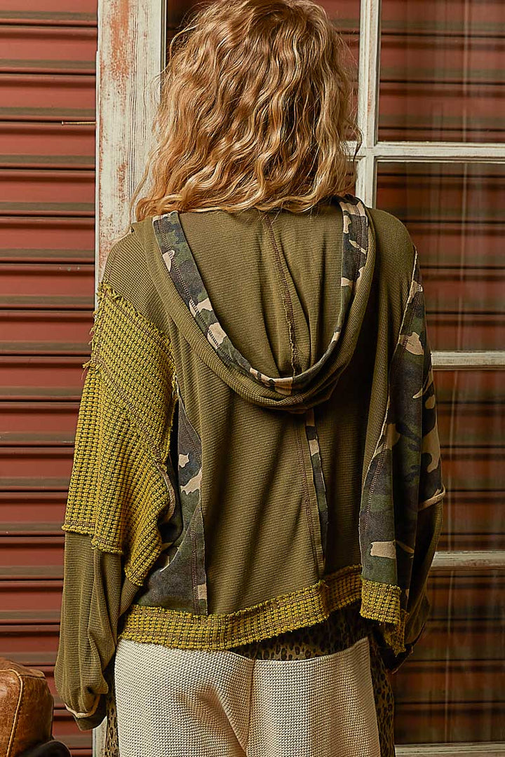 Camo Thermal Hoodie