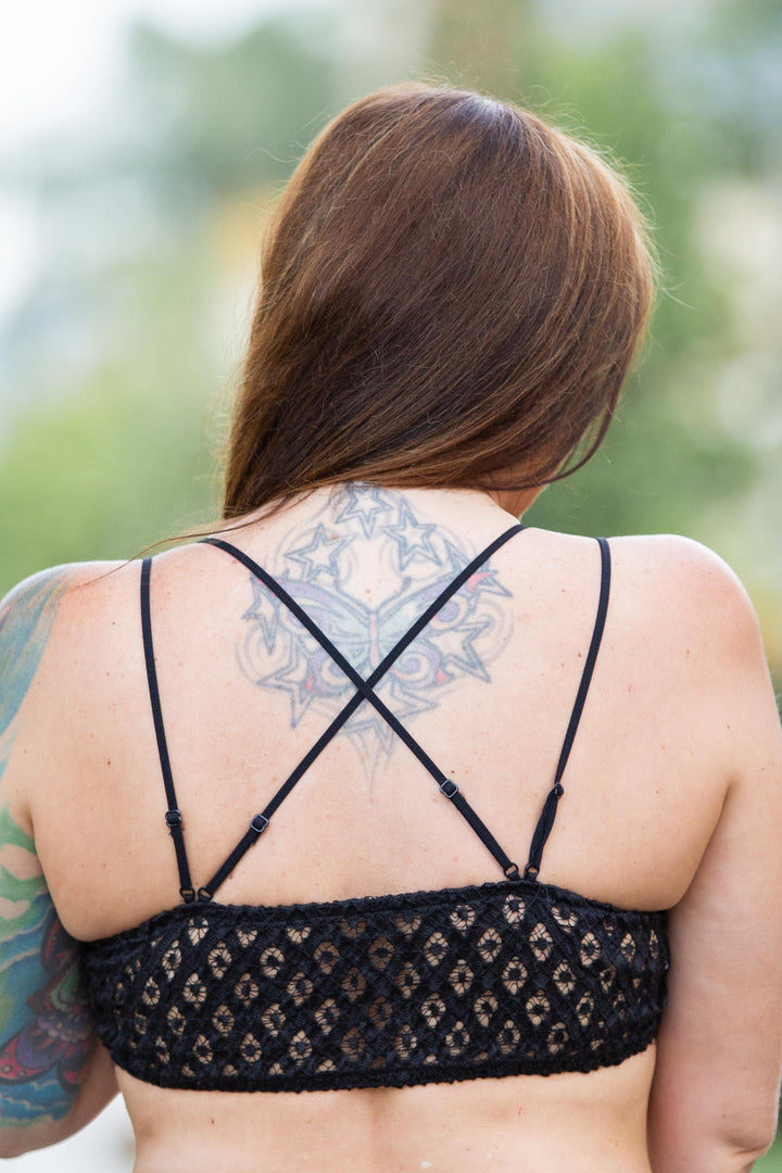 Opal Bralette - Black