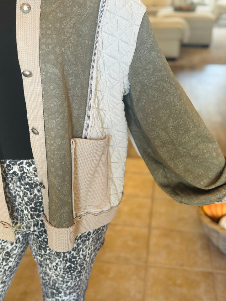 Waffle Jacket - 2 Color Options