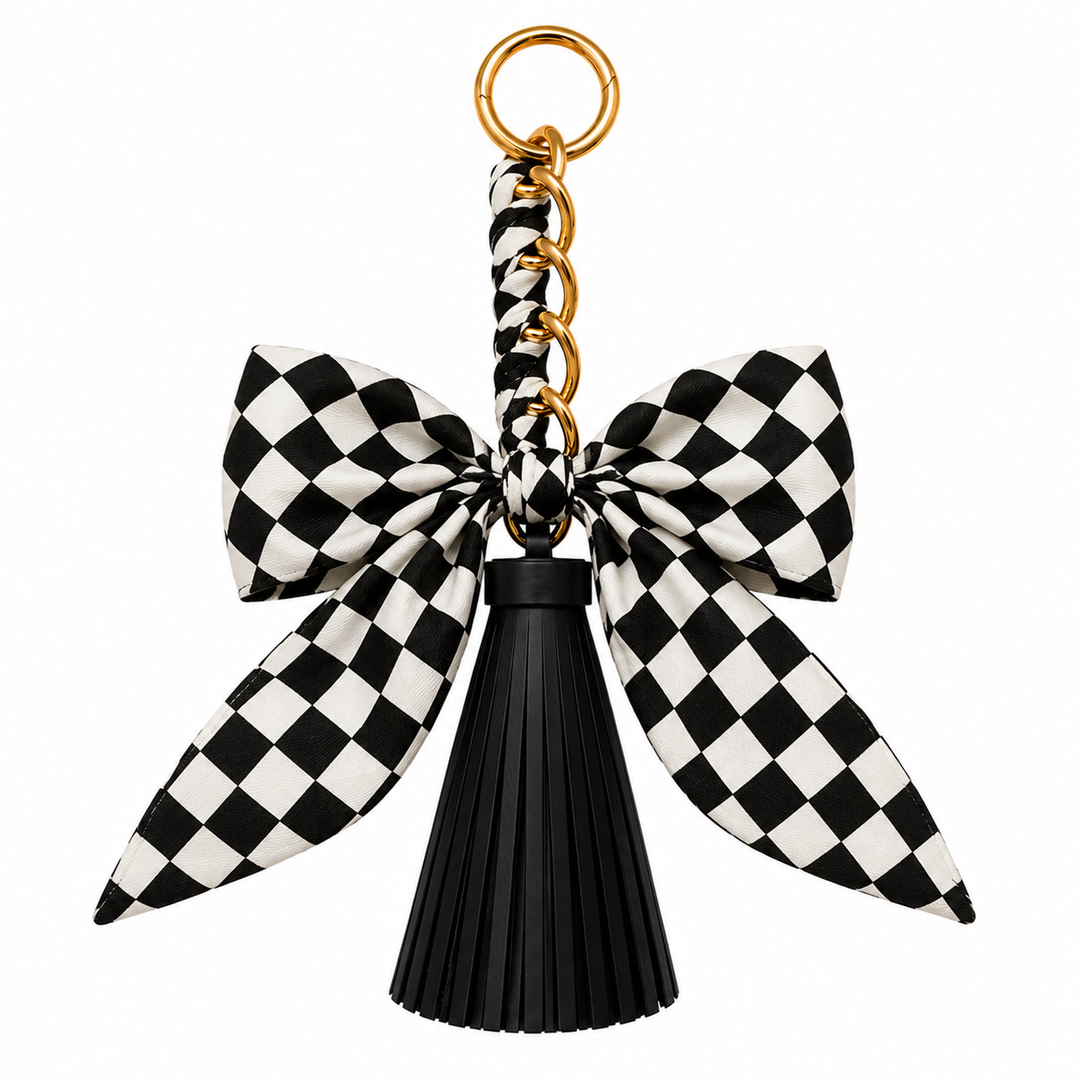 Scarf Charm with Tassel-9 Prints to Choose From