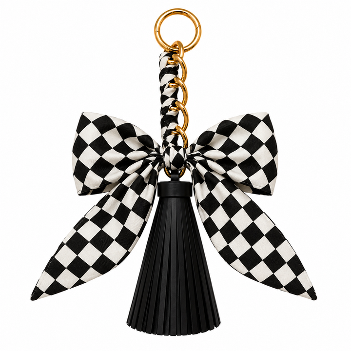 Scarf Charm with Tassel-9 Prints to Choose From