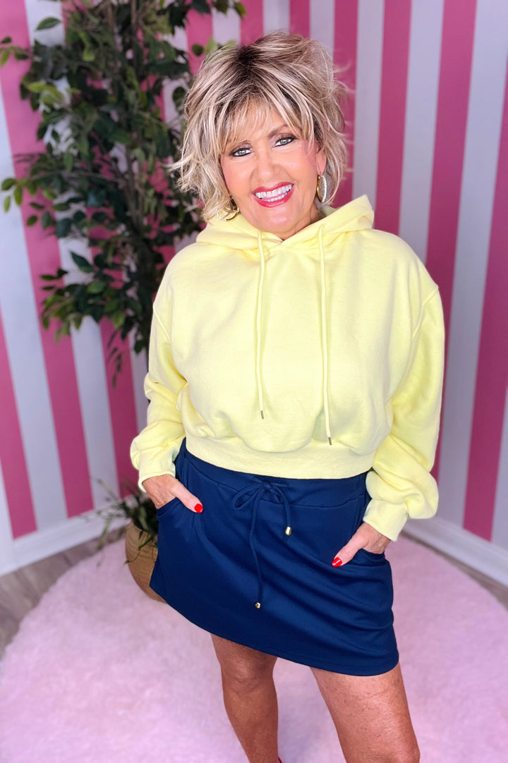 Solid Navy Skort-Arrives Mid July