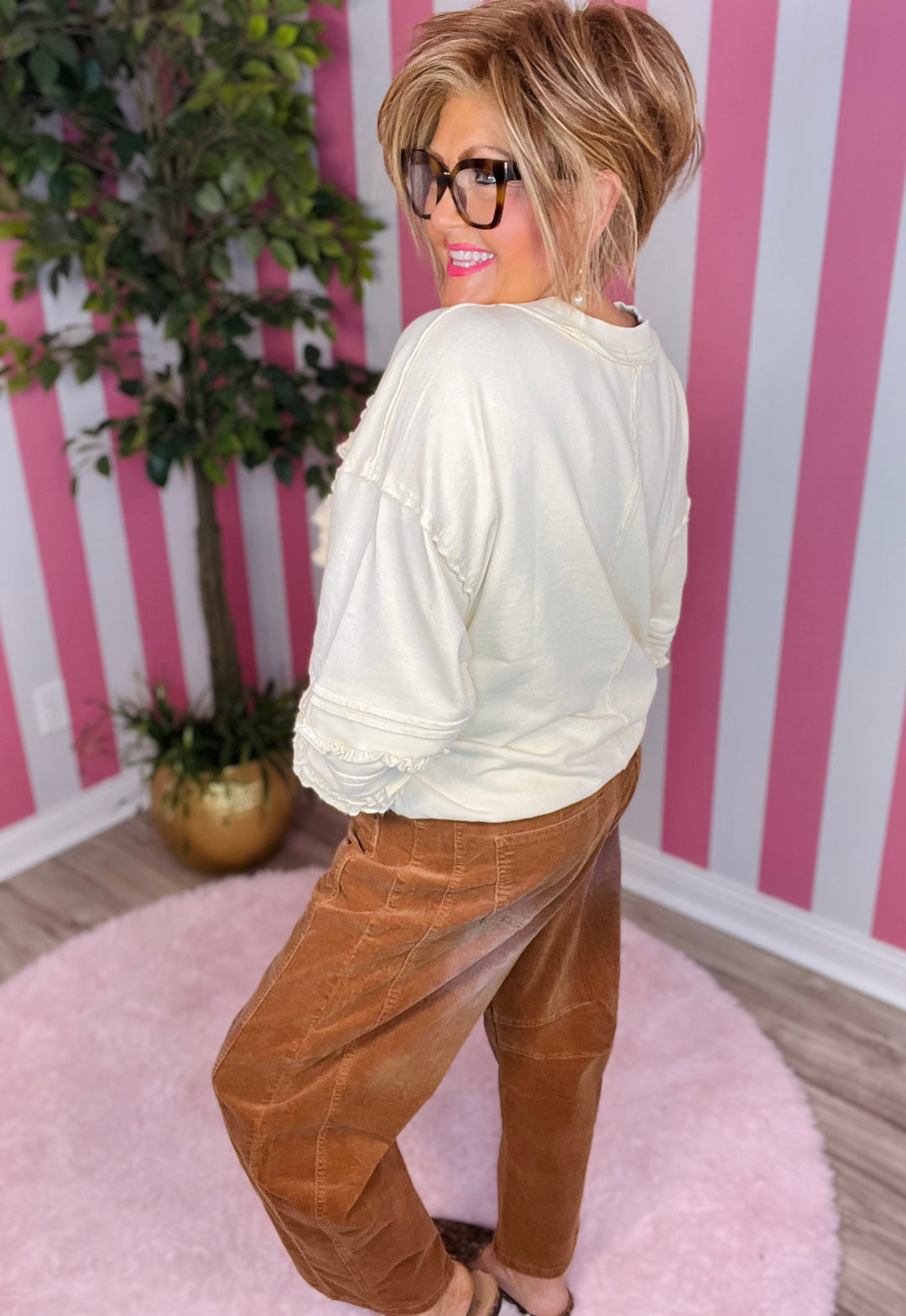 Washed Terry Knit Tunic-2 Color Option-Restock Arrives Week of 10/19
