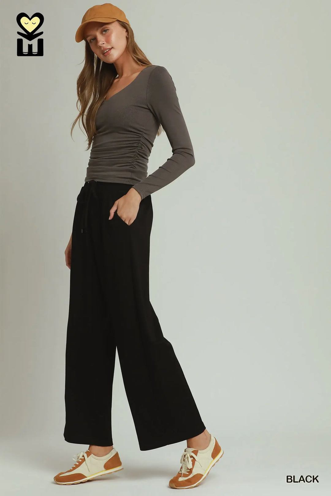 Luxe Knit Pants-Cream or Black