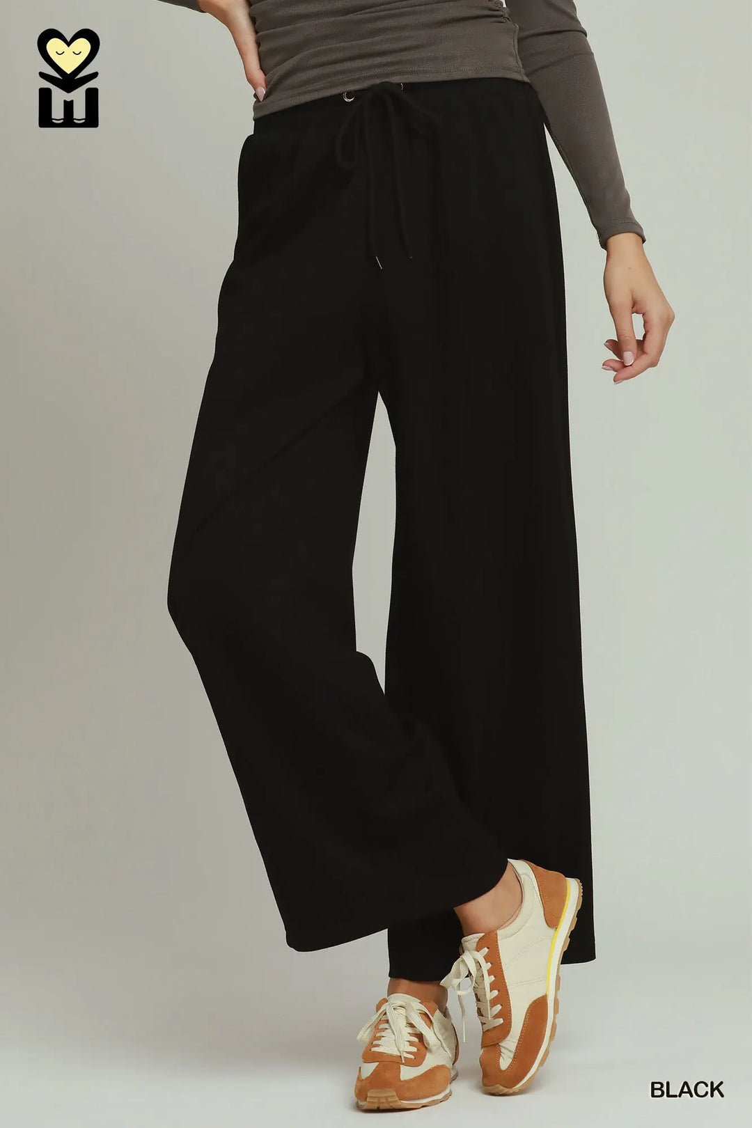 Luxe Knit Pants-Cream or Black