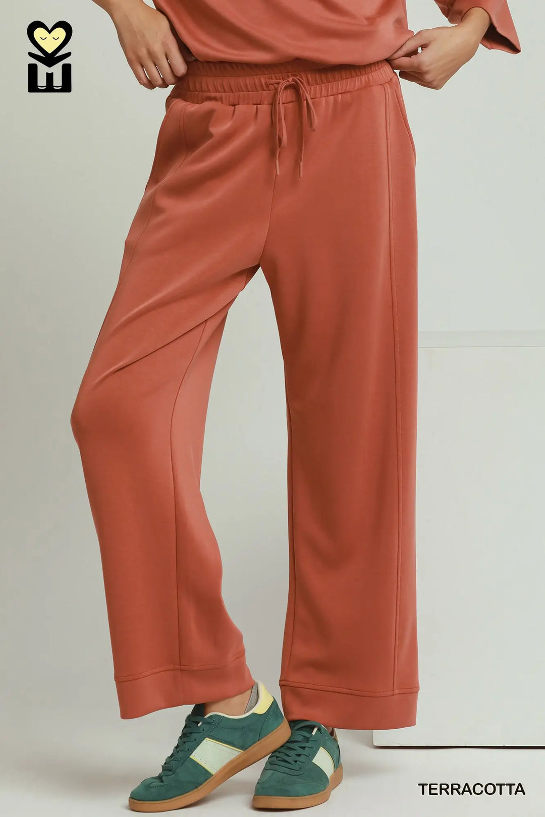 Spaceknit Straight Leg Sweats-Terracotta