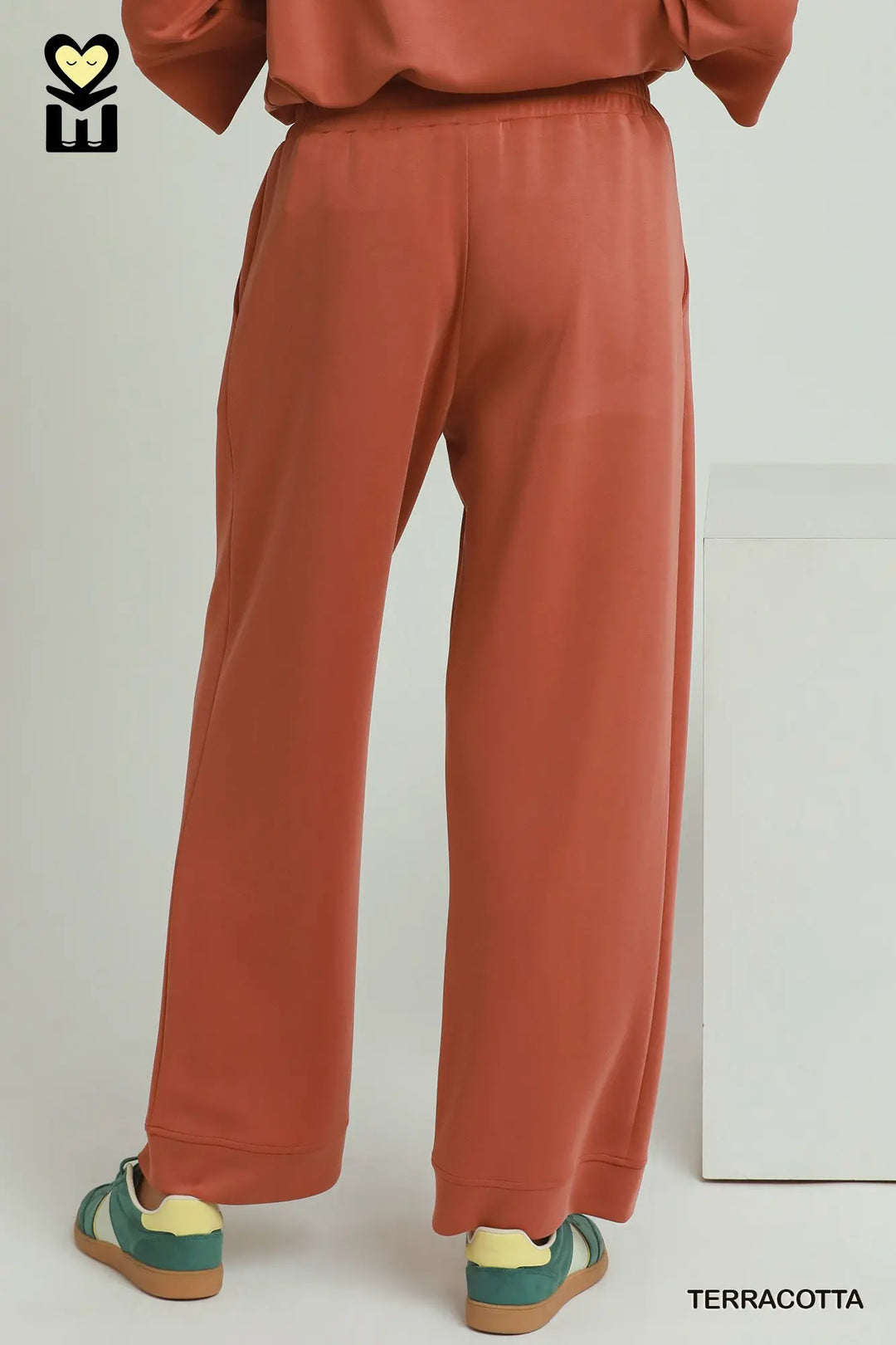 Spaceknit Straight Leg Sweats-Terracotta