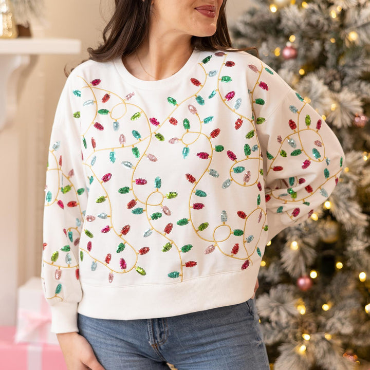 Millie Lights Sweatshirt - Small Through Extended Sizes