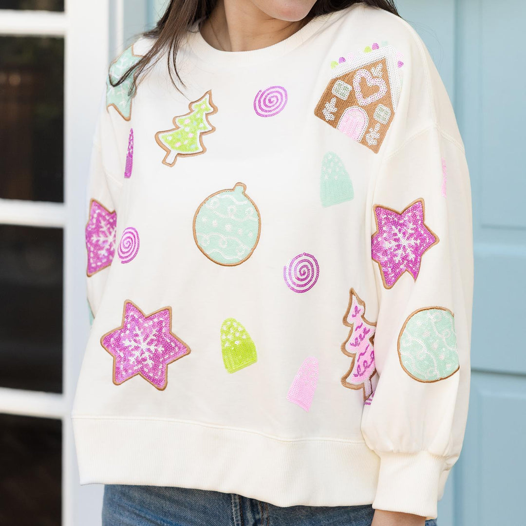 Millie Gingerbread Sweatshirt - Small Through Extended Sizes