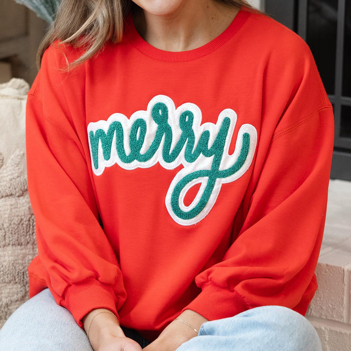 Millie Merry Sweatshirt - Small Through Extended Sizes