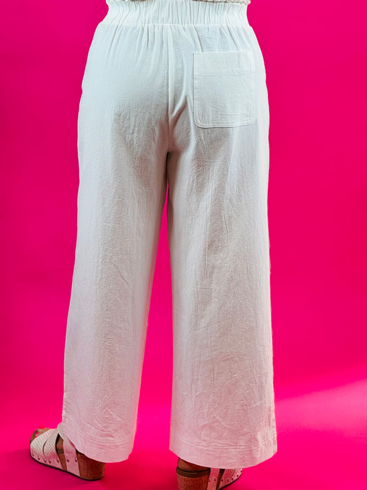 Solid Straight Leg Pants - 3 Color Options