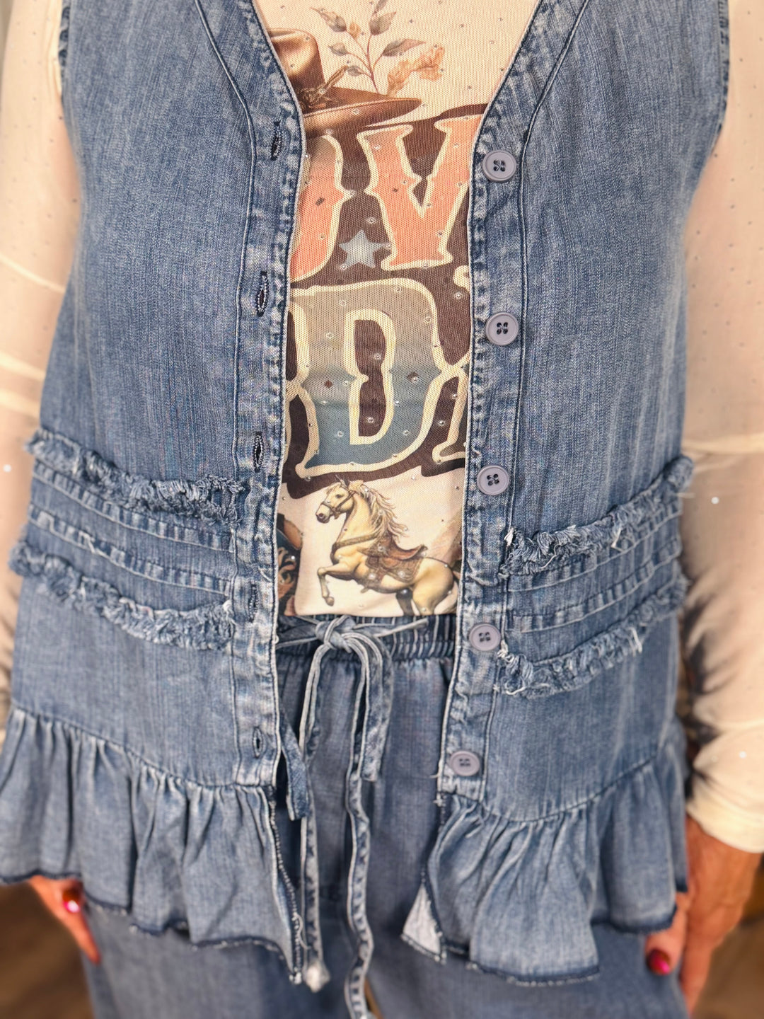 Denim Vest