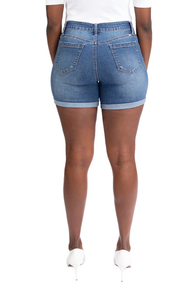 Denim Shorts for Real Women-2 Color Options