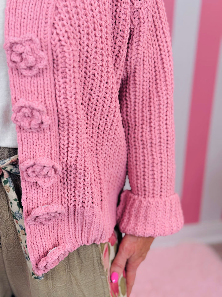 Chenille Cardigan - 4 Colors