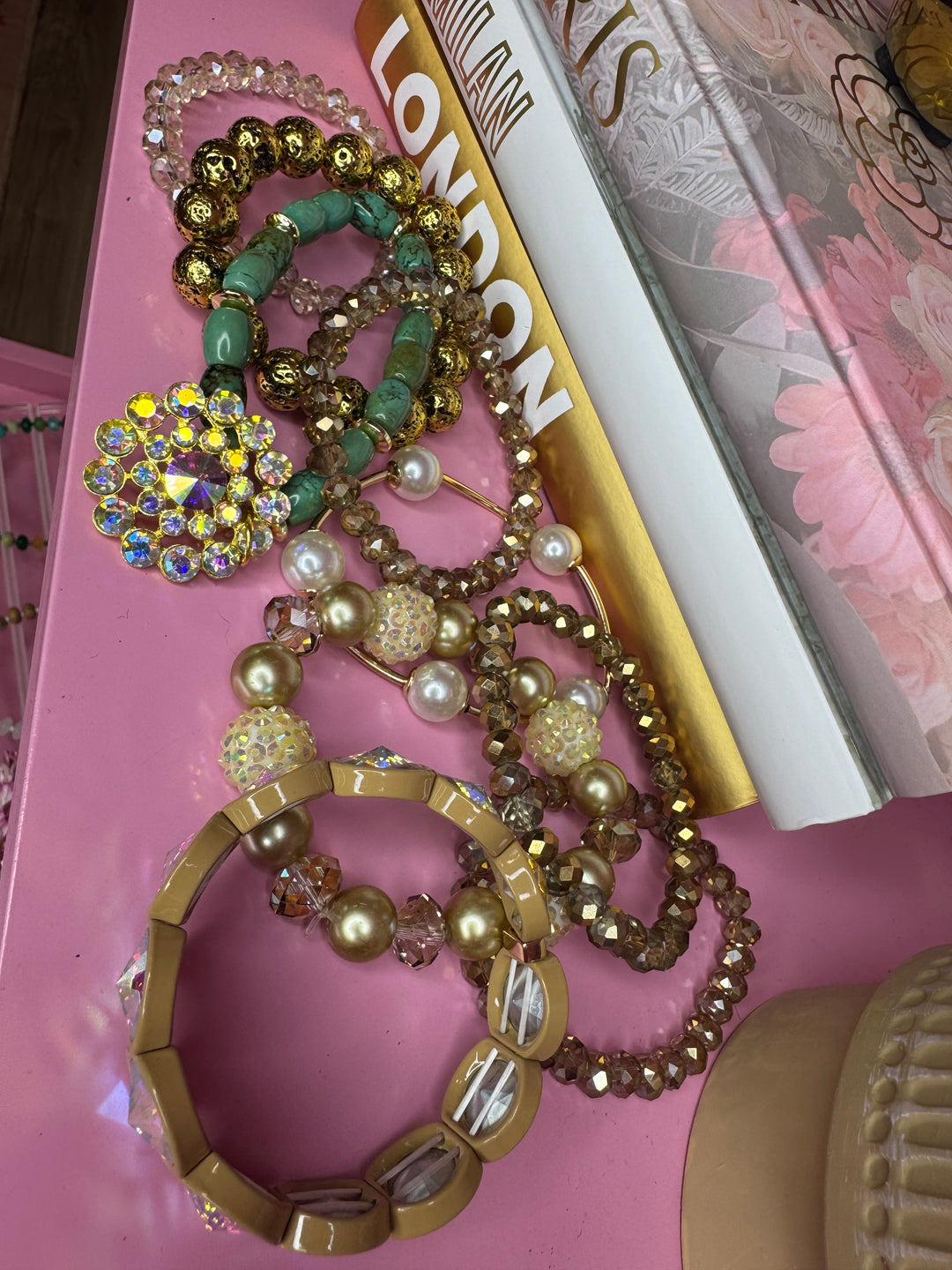 Set of Stretch Bracelets