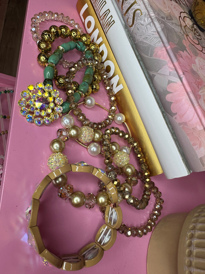 Set of Stretch Bracelets