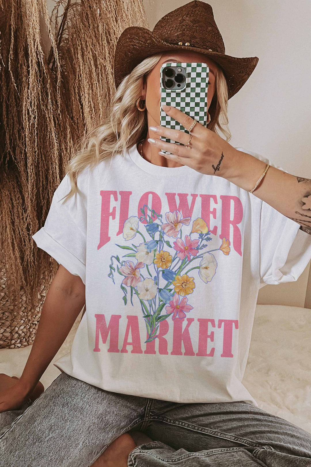 Flower Market Graphic Tee