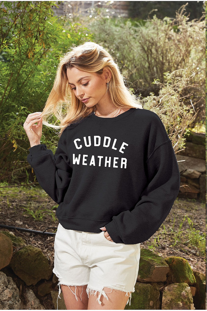 Cuddle Weather Sweatshirt - 11 Color Options