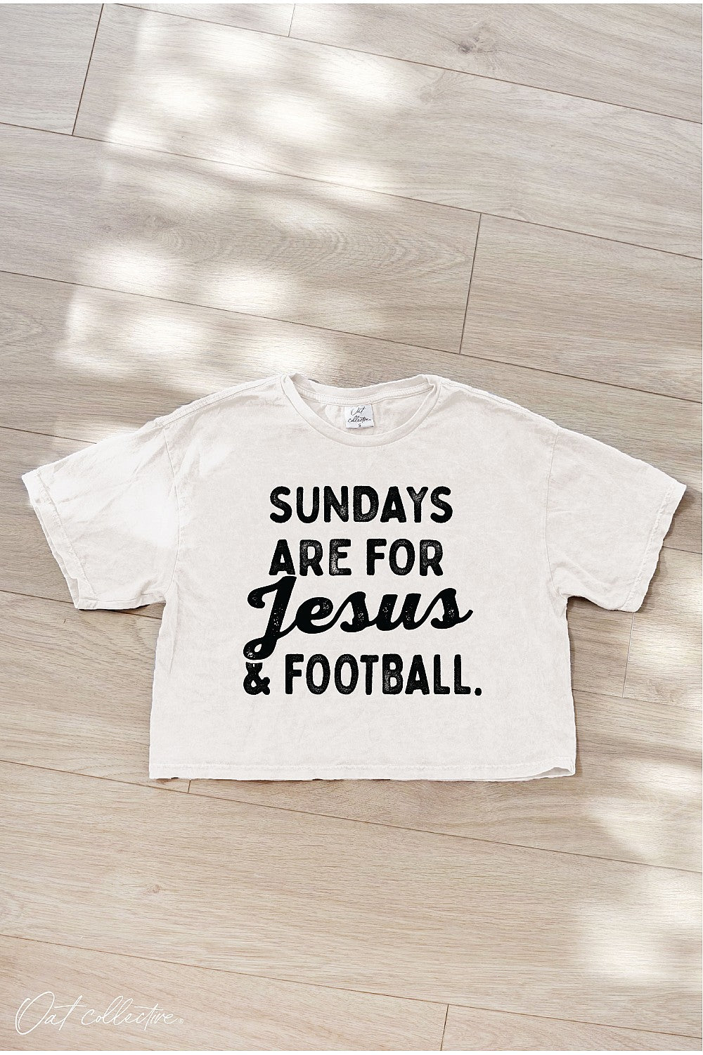 "Sundays Are For Jesus and Football" - 9 Color Options