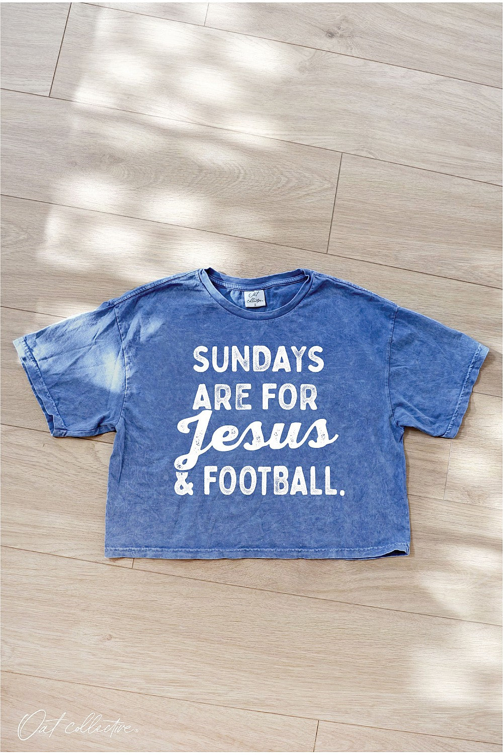 "Sundays Are For Jesus and Football" - 9 Color Options