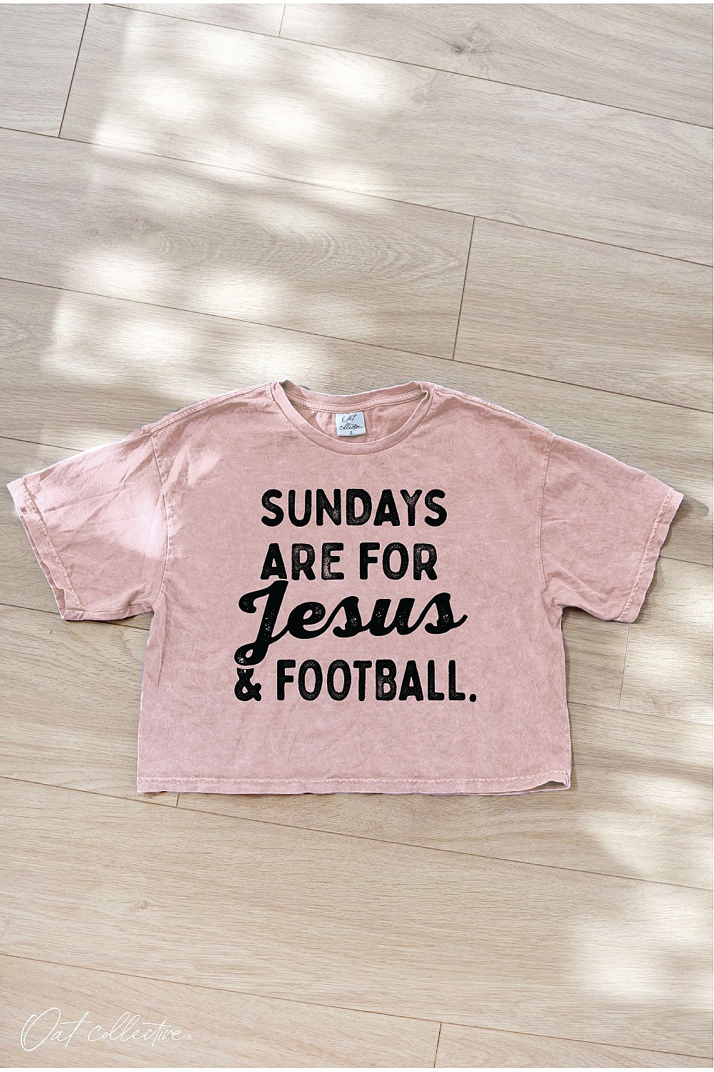 "Sundays Are For Jesus and Football" - 9 Color Options