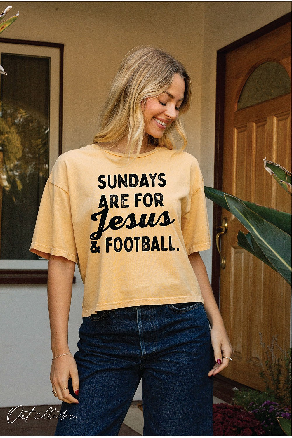 "Sundays Are For Jesus and Football" - 9 Color Options