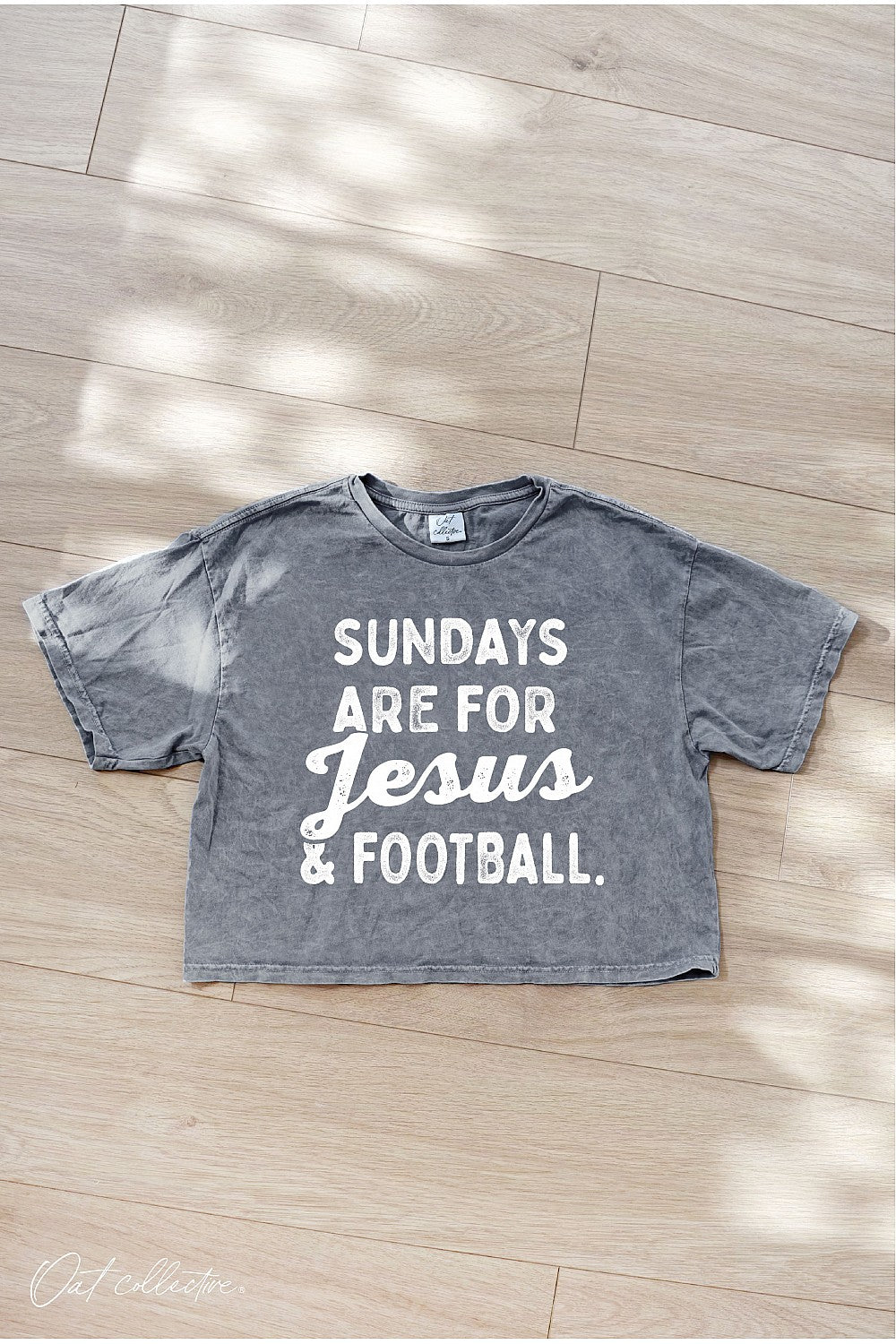 "Sundays Are For Jesus and Football" - 9 Color Options