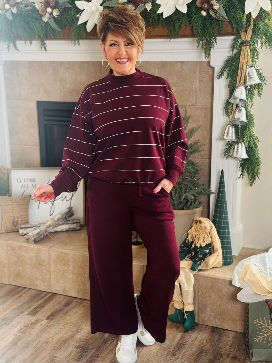 Modal Scuba Cropped Wide Leg Pant - 4 Color Options