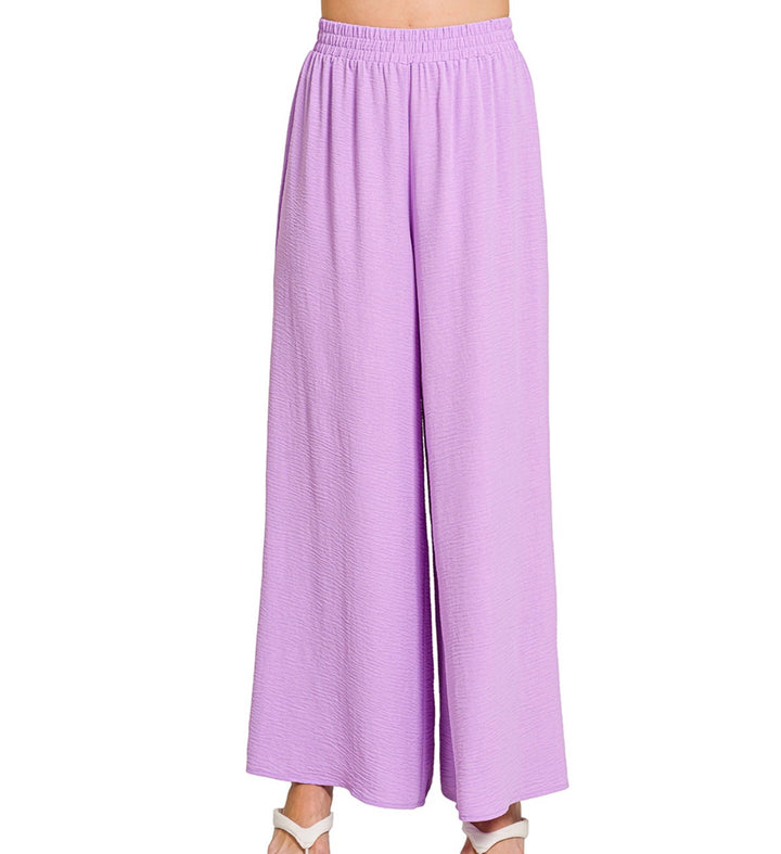 Woven Airflow Pants-Lavender