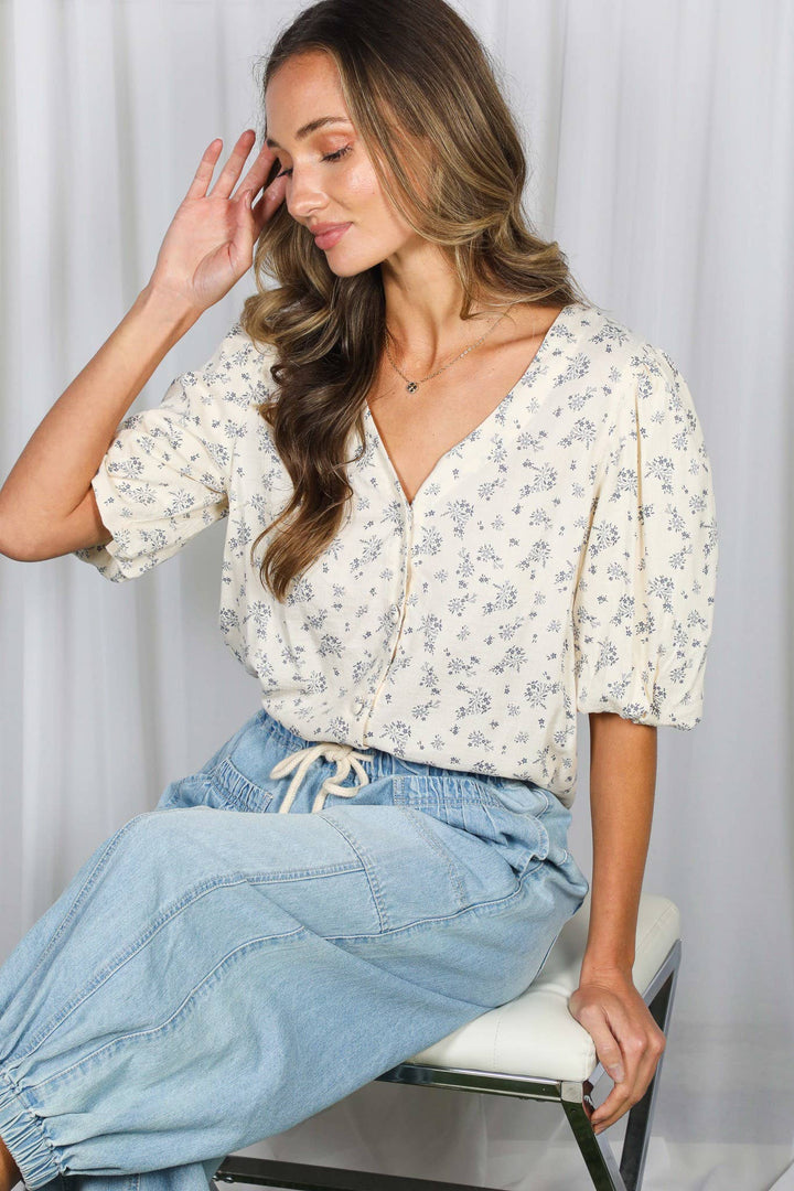 Casual Patch Pocket Elastic Band Crop Barrel Jeans-Lt. Denim