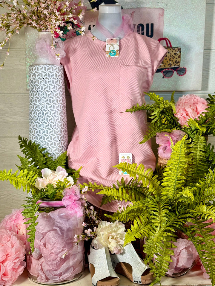 Knit Round Neck Mini Dress - 2 Color Options