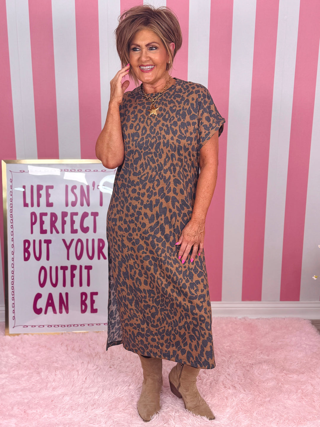 Animal Print Maxi