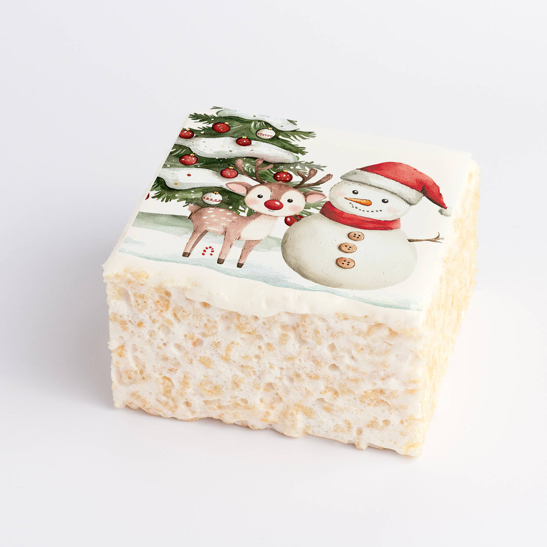 Christmas - Snowman and Rudolph