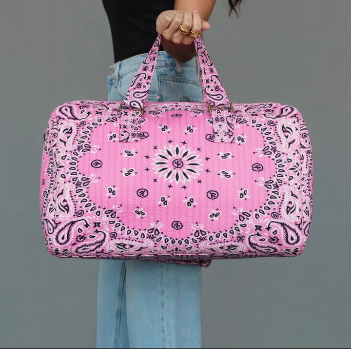 Bandana Duffle Bag-2 color options-ETA 7/15