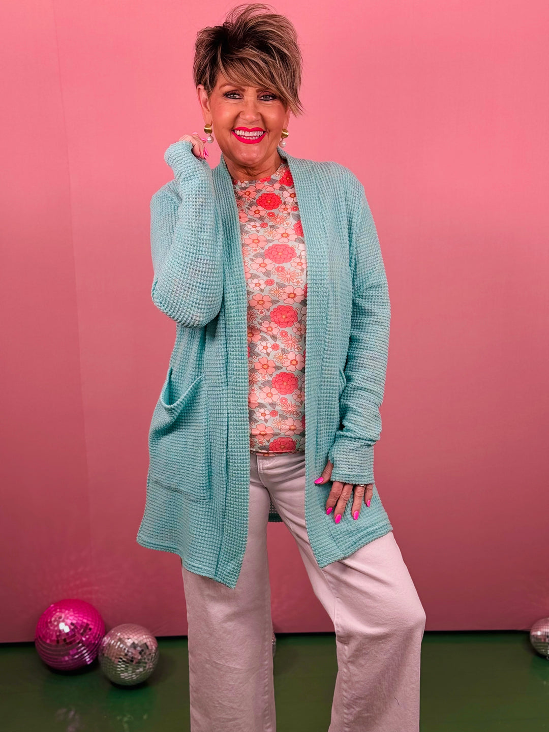 Pretty Pastels Lola Cardigan - 2 Color Options