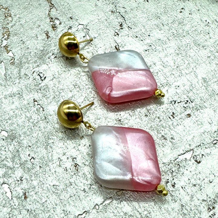 Candy Diamonds Drop Earrings