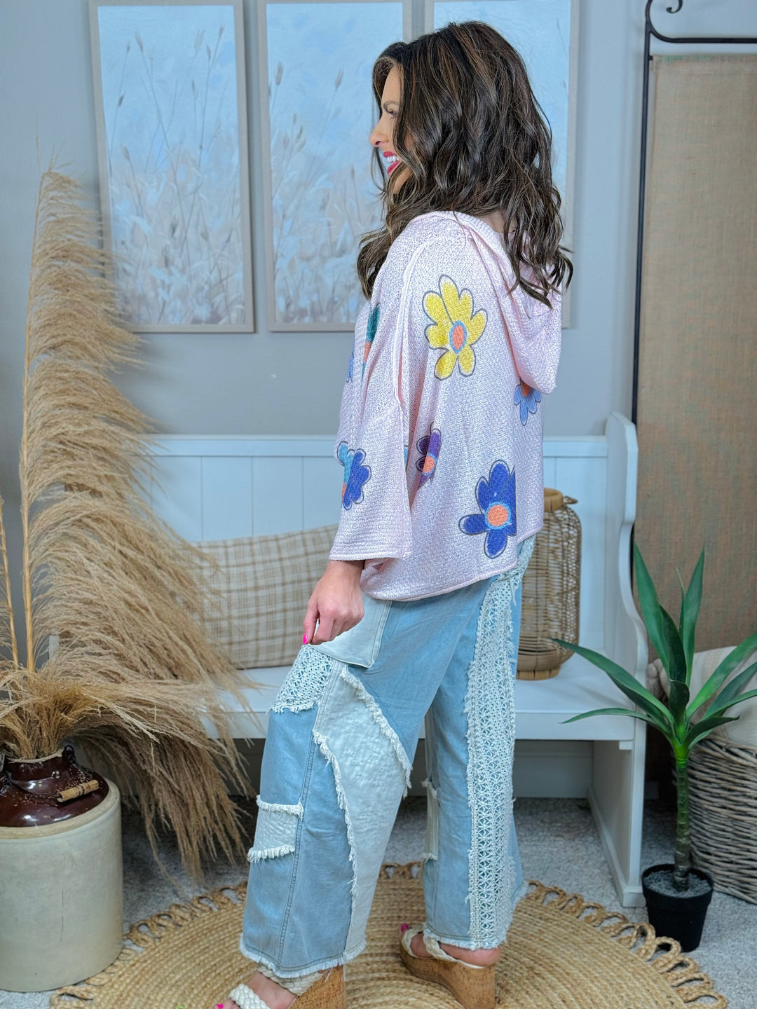 POL Pre-Order - Denim W/ Lace Detail and Patches - FINAL SALE