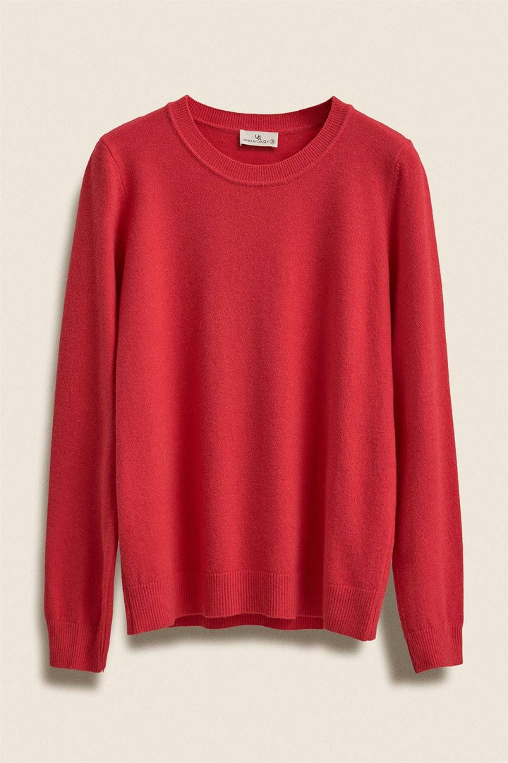 Soft Viscose Blend Crewneck Knit Pullover-5  Color Options!!
