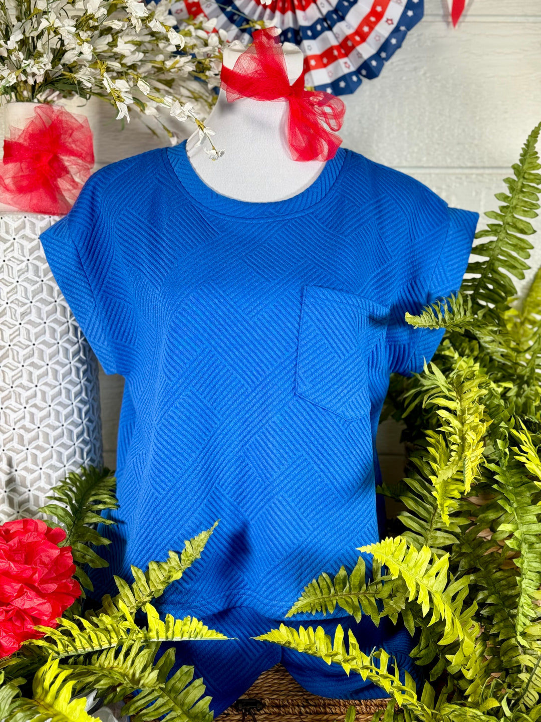 RESTOCKED: Knit Round Neck Short Sleeve Top - 5 Color Options - Final Sale