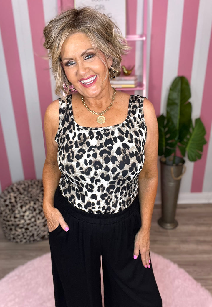 Lace Button Up- Ivory and Black