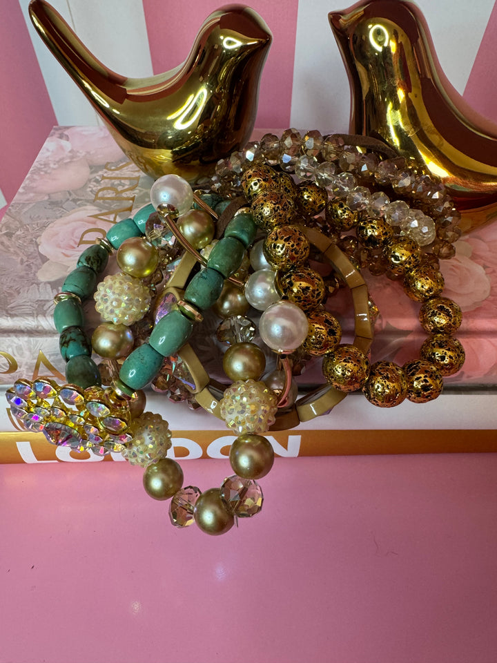 Set of Stretch Bracelets