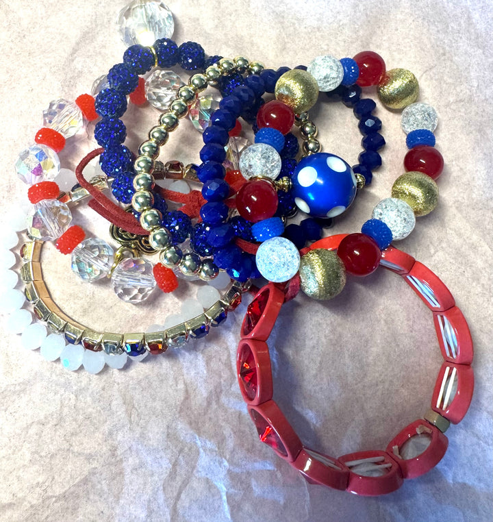 Set of Stretch Bracelets