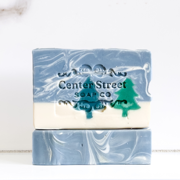 Alpine Frost Customizable Christmas Handmade Bar Soap - 4oz