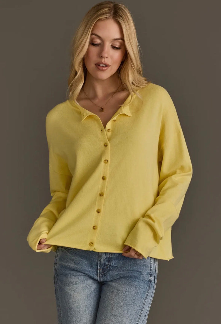 Relaxed Fit Cardigan-2 Color Options