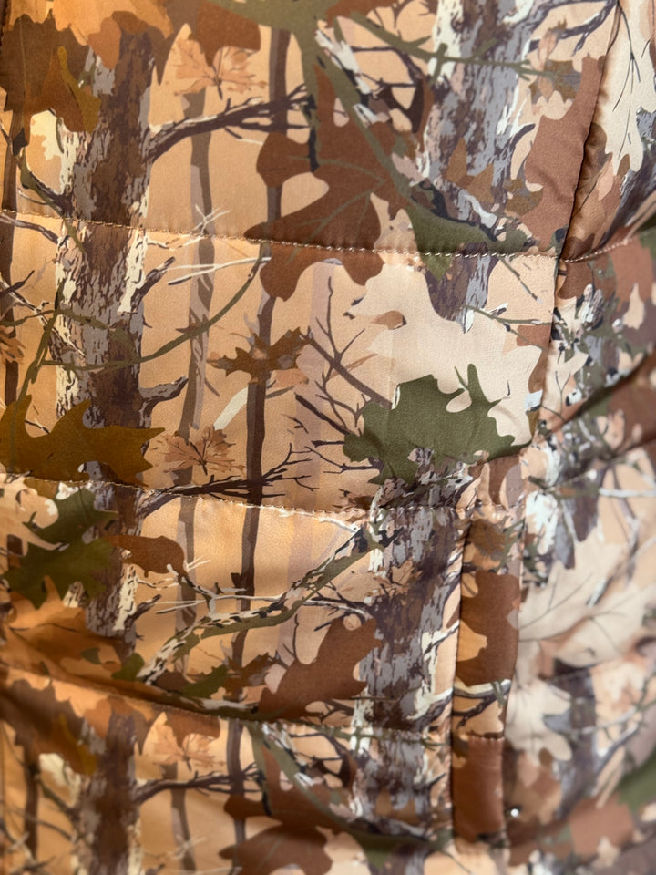 Delilah Puffer Vest- Classic Chloe Camo